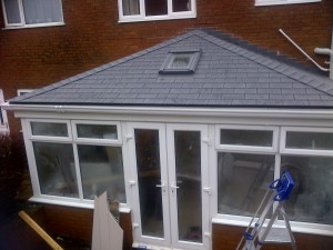 tiled conservatory roof